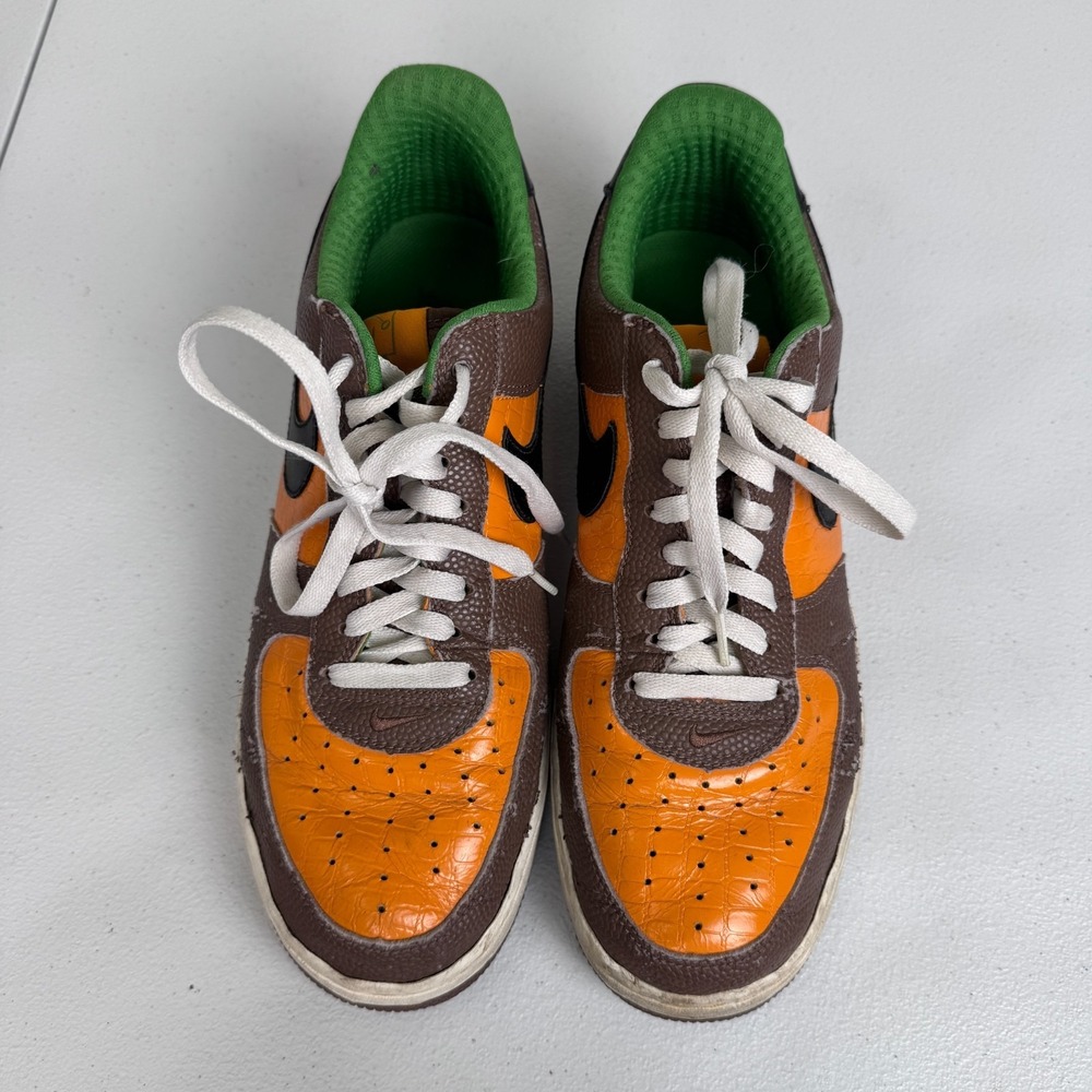 Vintage Nike Air Force 1 Super Bowl Shoes Mens Size 10.5 312945-801 2006 - Picture 2 of 7